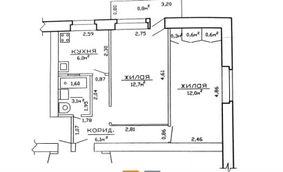 Купить 2-комнатную квартиру, Слуцк, Копыльская ул., 5. Фото 18