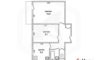 Купить 2-комнатную квартиру, Брест, Восток, ул. Советской Конституции. Фото 14