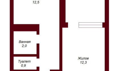 Купить 1-комнатную квартиру, Брест, ул. Ленинградская, д. . Фото 9