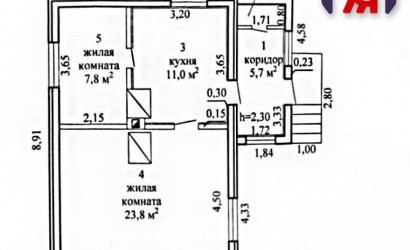 Купить дом, Большая Мысса, 16 соток. Фото 21