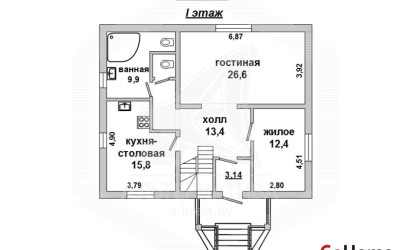 Купить дом, Братылово, Чернинский с/с, 20.65 соток. Фото 21