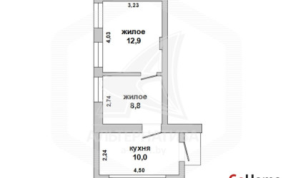 Купить 2-комнатную квартиру, Брест, Речица, ул. Солнечная. Фото 4