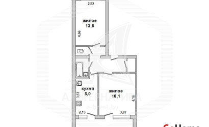 Купить 2-комнатную квартиру, Скоки, , . Фото 1