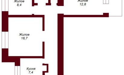 Купить 3-комнатную квартиру, Брест, наб. Ф. Скорины. Фото 11