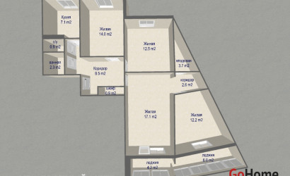 Купить 4-комнатную квартиру, Минск, ул. Слободская, д. 15 (Московский район). Фото 20