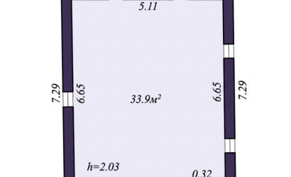 Купить дом в деревне, Гранат, 10 соток. Фото 23