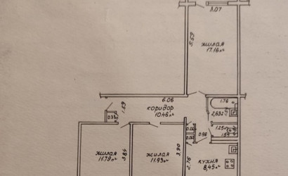 Купить 3-комнатную квартиру, Гомель, ул. Бровки Петруся, д. 43. Фото 20