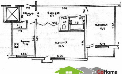 Купить 2-комнатную квартиру, Слоним, Брестская ул., 95. Фото 18