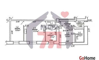 Купить 3-комнатную квартиру, Молодечно, Заречная ул.. Фото 16