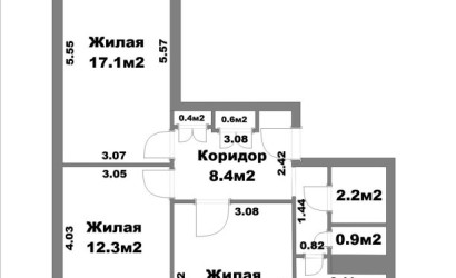 Купить 3-комнатную квартиру, Минск, Корженевского пер., 20(Октябрьский район). Фото 7