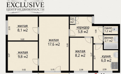 Купить 4-комнатную квартиру, Минск, Жудро ул., 20 (Фрунзенский район). Фото 2