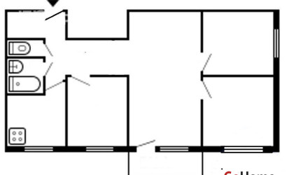 Купить 4-комнатную квартиру, Речица, Снежкова ул., д.34