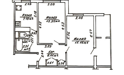 Купить 2-комнатную квартиру, Минск, Тимошенко ул., 24/1 (Фрунзенский район). Фото 1