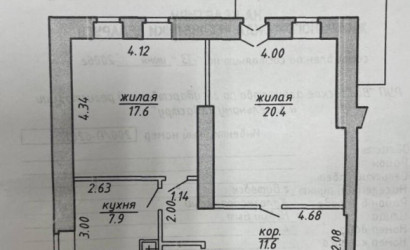 Купить 2-комнатную квартиру, Витебск, Новый Быт ул., 4. Фото 9