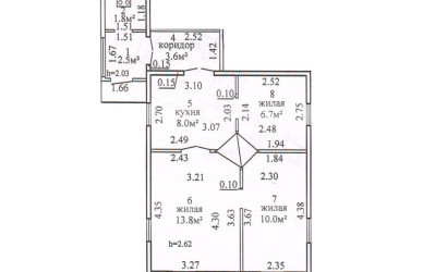 Купить дом, Пинск, Гастелло, 6.16 соток. Фото 4