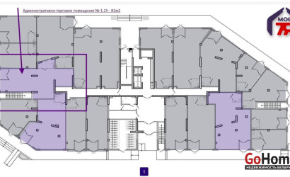 Продажа торгового помещения, Минск, Жореса Алфёрова ул., 9,  81 кв.м.. Фото 4