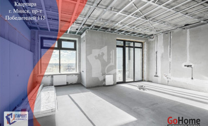 Купить 2-комнатную квартиру, Минск, Победителей просп., 115 (Центральный район). Фото 1