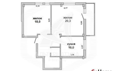 Купить 2-комнатную квартиру, Брест, Вулька, ул. Морозова. Фото 2