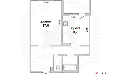 Купить 1-комнатную квартиру, Брест, Вулька, ул. Полевая. Фото 15