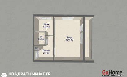 Купить 1-комнатную квартиру, Минск, ул. Ангарская, д. 11 (Заводской район). Фото 19