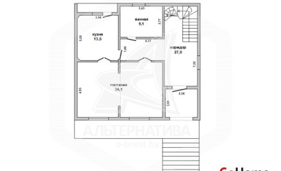 Купить дом, Брест, Вычулки, 12.01 соток. Фото 25