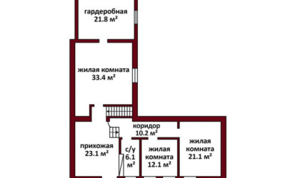 Снять 3-комнатную квартиру, Заславль, Приморская, 39. Фото 28