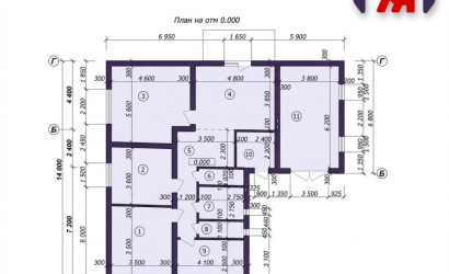 Купить дом, Вилейка, Цветочная ул., 15 соток. Фото 18