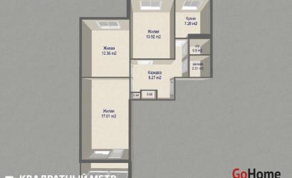 Купить 3-комнатную квартиру, Минск, Одинцова ул., 36/1(Фрунзенский район). Фото 22