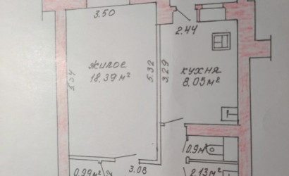 Купить 1-комнатную квартиру, Новополоцк, Парковая ул., 16. Фото 14
