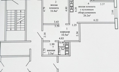 Купить 2-комнатную квартиру, Гродно, ул. Старомалыщинская, д.120. Фото 19