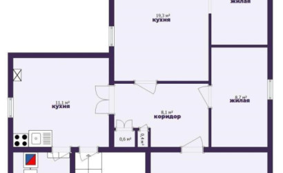 Купить 4-комнатную квартиру, Минск, Трубный 2-й пер. (Октябрьский район). Фото 13