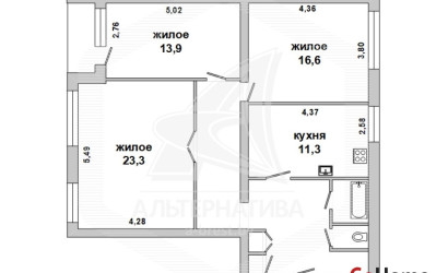 Купить 3-комнатную квартиру, Брест, Центр, ул. Гоголя. Фото 20