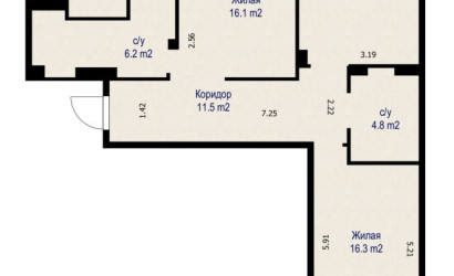 Купить 3-комнатную квартиру, Минск, просп. Дзержинского, д. 26 (Московский район). Фото 15