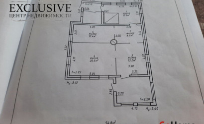 Купить дом, Моняково, 0.25 соток. Фото 15
