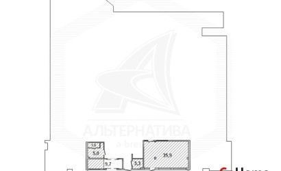 Продажа торгового помещения, Кобрин,  49.8 кв.м.. Фото 4