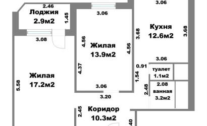 Купить 2-комнатную квартиру, Сеница, Зеленая ул., 1. Фото 34