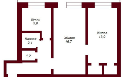Купить 2-комнатную квартиру, Брест, ул. Советская. Фото 9