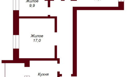 Купить 3-комнатную квартиру, Брест, ул. Речицкая, д. . Фото 9