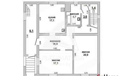 Купить дом, Каменица-Жировецкая, Мухавецкий с/с, 20.78 соток. Фото 26