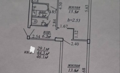 Купить 2-комнатную квартиру, Витебск, Чкалова, 11/13. Фото 6