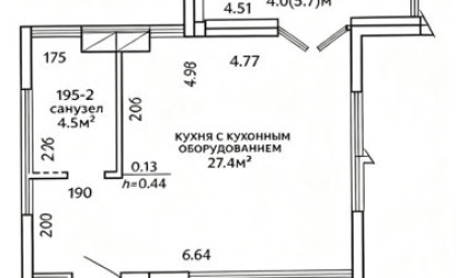Купить 1-комнатную квартиру, Минск, Михаила Савицкого, 1 (Октябрьский район). Фото 2