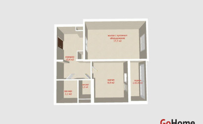 Купить 2-комнатную квартиру, Минск, Навуковая ул., 10 (Первомайский район). Фото 2