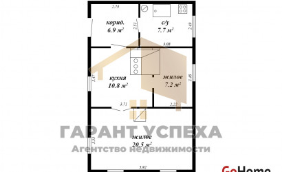 Купить дом, Хмелево, Хмелевский с/с, 23.04 соток. Фото 12