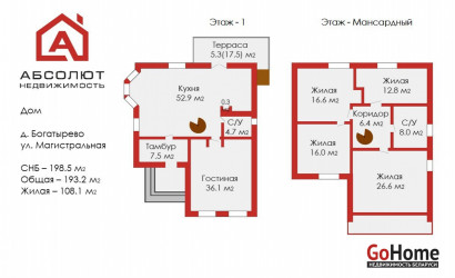 Купить дом, Богатырево, Магистральная, 6, 14.38 соток. Фото 44