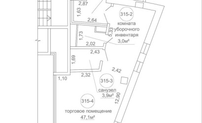 Аренда торгового помещения, Минск, Правда газеты просп., 1, 58.4 кв.м.. Фото 7