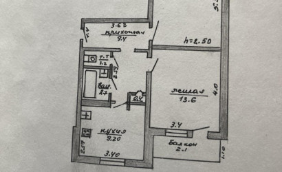 Купить 2-комнатную квартиру, Бешенковичи, Молодежная, 1