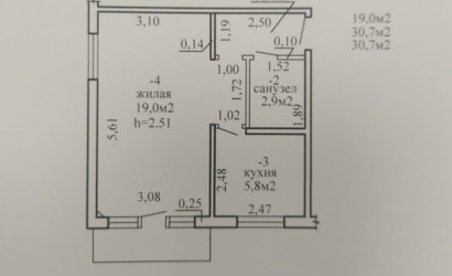 Купить 1-комнатную квартиру, Гомель, Речицкий пр-т, д.18А. Фото 9