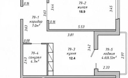 Купить 1-комнатную квартиру, Минск, Восточная ул., 139 (Советский район). Фото 32
