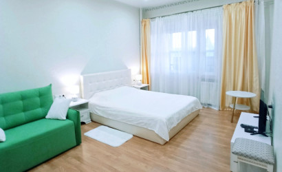 Снять 1-комнатную квартиру на сутки, Минск, ул. Кирова, д. 1 (Октябрьский район). Фото 1