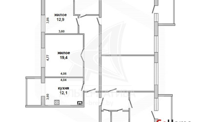 Купить 1-комнатную квартиру, Брест, Восток, ул. Молодогвардейская. Фото 9